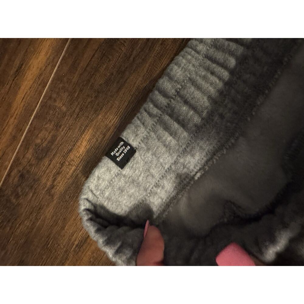 PUMA Men’s Gray Tracksuit Set 1/4 Zip Pullover Jogger Sweatpants Logo Sz:XXL - Picture 6 of 16